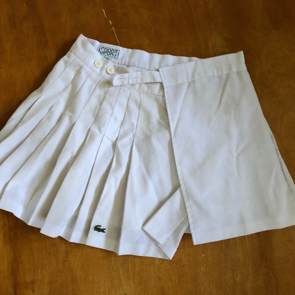 Lacoste pleated tennis skirt (vintage) ♡